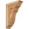 Ekena Millwork Olympic Traditional Rough Sawn Bracket, Western Red Cedar, 6"W x 18"D x 26"H BKT06X18X26OLY01RWR - alternate 1